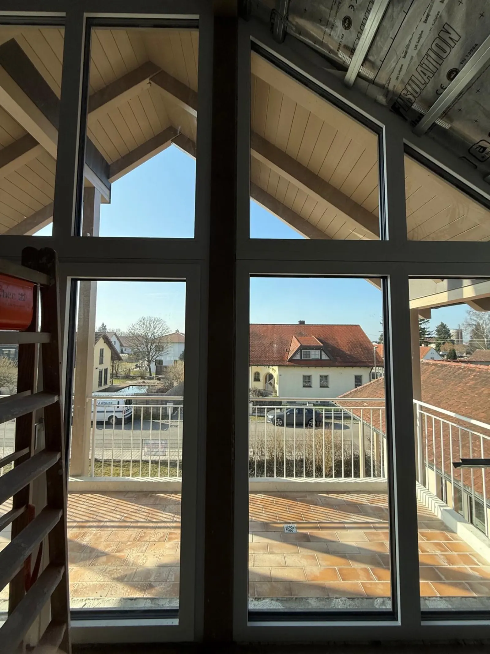 Panorama-Giebelverglasung · Neubau